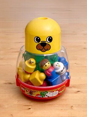 Vintage LEGO Duplo Primo 2090 Baby Storage Bear Set Complete